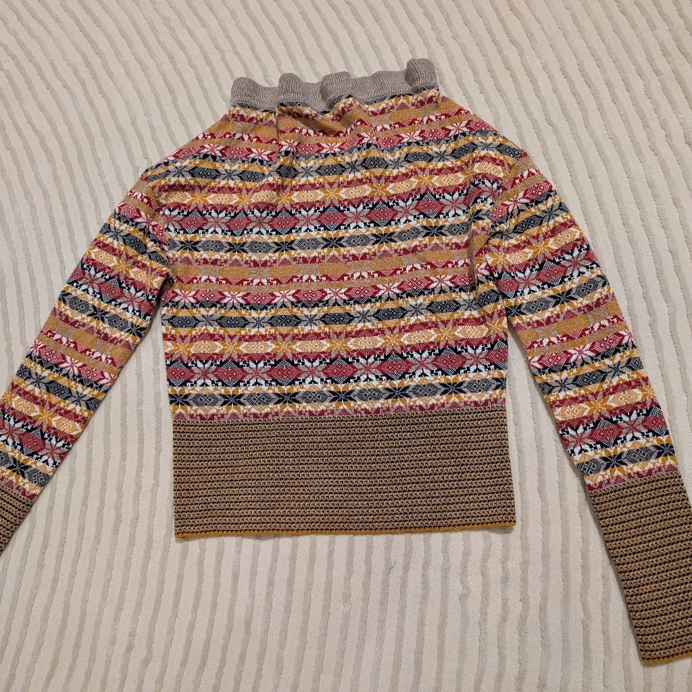 Vivienne Westwood Multicolor Cowl Neck Sweater